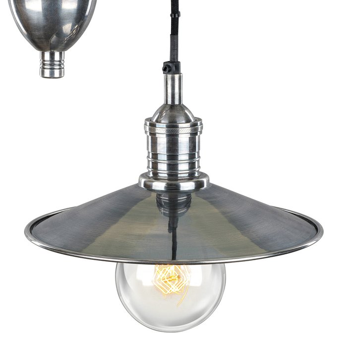 Потолочный светильник  цвета античное серебро - лучшие Подвесные светильники в INMYROOM