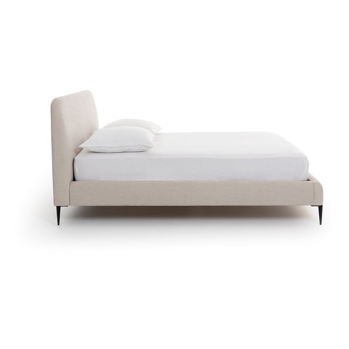 Кровать Oscar 180x200 бежевого цвета без подъемного механизма - купить Кровати для спальни по цене 81924.0