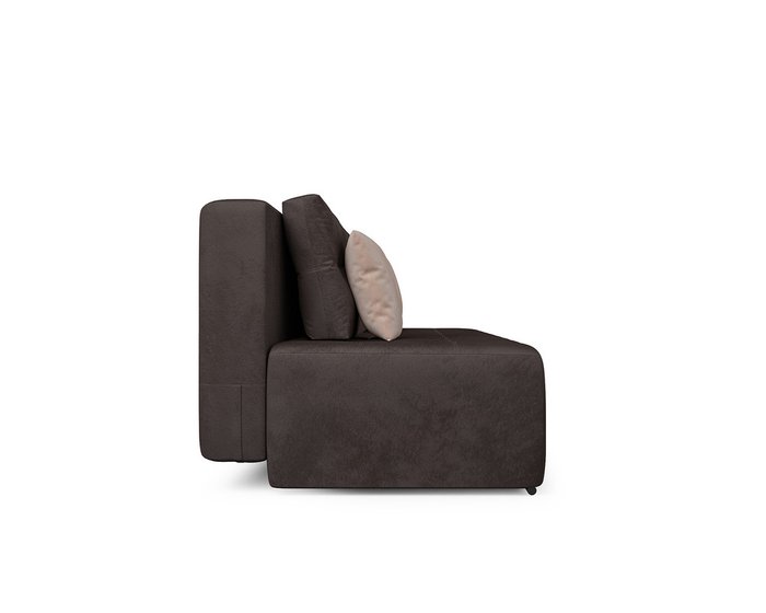 Прямой диван-кровать Марсель 4 коричневого цвета - лучшие Прямые диваны в INMYROOM