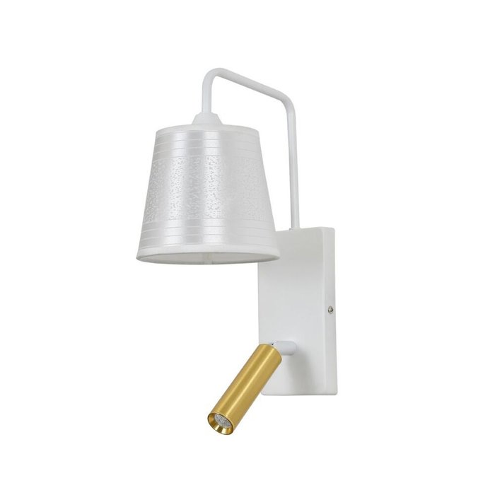 Бра Comfy 598/1A White/Brass (цвет разноцветный) - купить Бра и настенные светильники по цене 3200