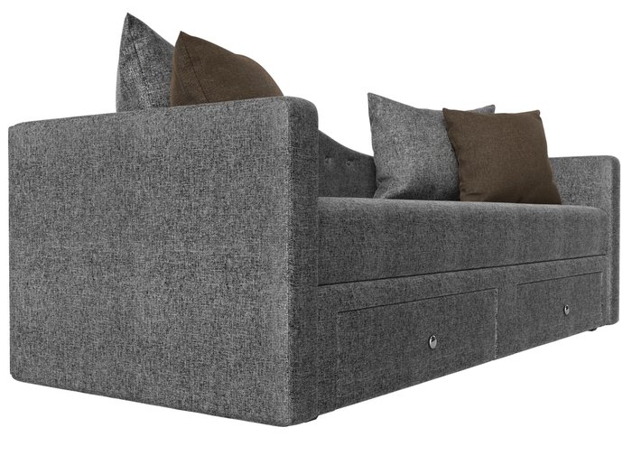 Прямой диван-кровать Дориан светло-серого цвета - лучшие Прямые диваны в INMYROOM