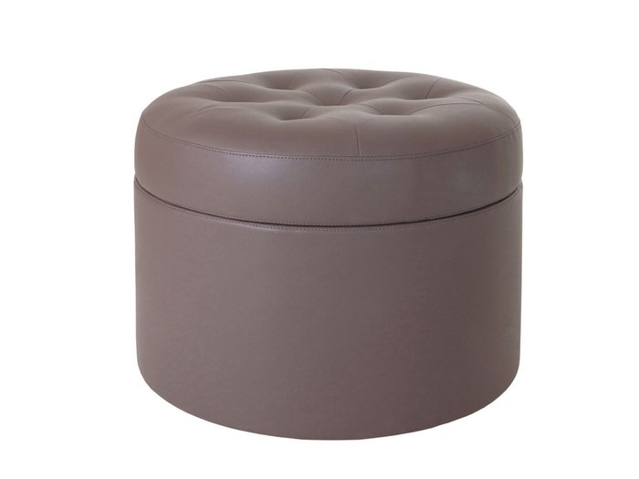 Пуф "Barrel" большой с декоративной строчкой и пуговицами Пуф "Barrel" большой с декоративной строчкой и пуговицами