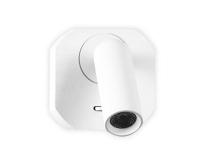 Спот Wall FW282 (металл, цвет белый) - лучшие Накладные споты в INMYROOM