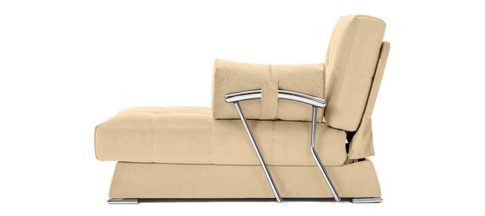 П-образный угловой диван-кровать Дудинка Galaxy  бежевого цвета - лучшие Угловые диваны в INMYROOM