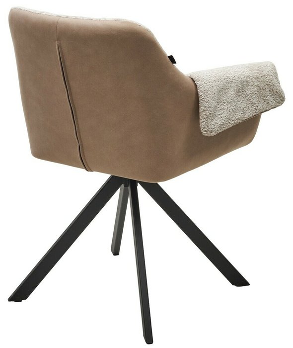 Стул вращающийся Элефант бежевого цвета - купить Обеденные стулья по цене 14100.0