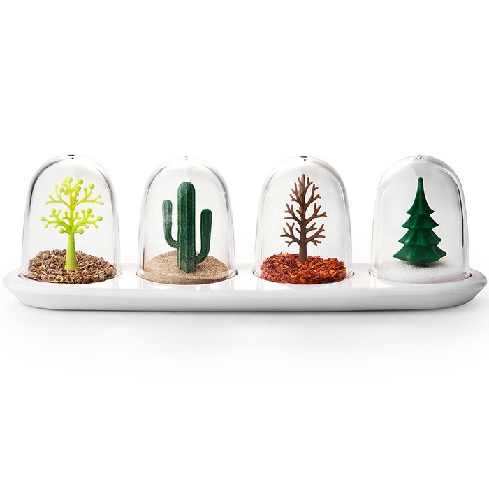 Ёмкости для специй в наборе Qualy four seasons Ёмкости для специй в наборе Qualy four seasons