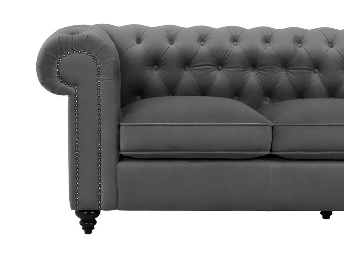 Диван Chester Classic темно-серого цвета - лучшие Прямые диваны в INMYROOM