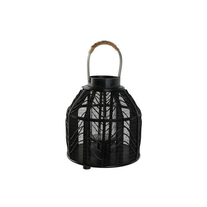 Подсвечник Home ESPRIT Чёрный Металл 26,5 x 26,5 x 28 cm