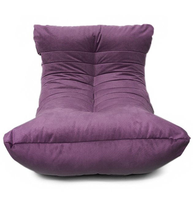 Кресло мешок Кокон Maserrati 18 XL фиолетового цвета - купить Бескаркасная мебель по цене 8010.0