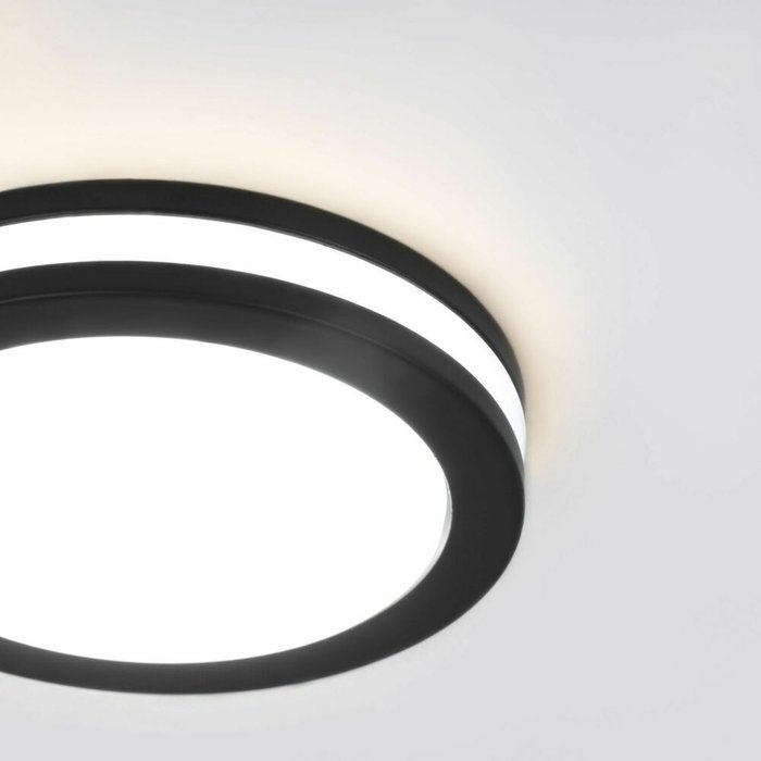 Встраиваемый потолочный светильник черный DSKR80 5W 4200K Aster - лучшие Встраиваемые споты в INMYROOM