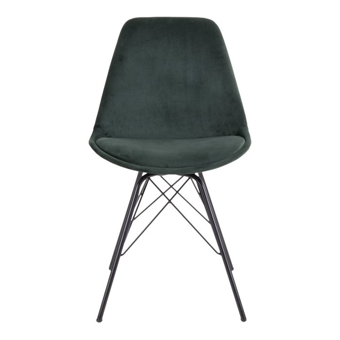 Обеденный стул Oslo темно-зеленого цвета - купить Обеденные стулья по цене 13950.0