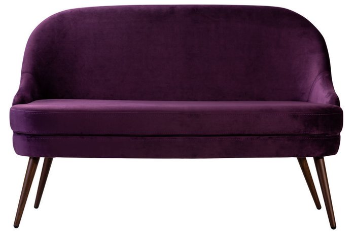 Диван Tailor Lux фиолетового цвета - купить Прямые диваны по цене 34990.0