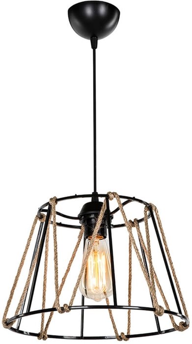 Подвесной светильник Georgiana TL1607H-01BK (пластик, цвет черный) - купить Подвесные светильники по цене 1900.0
