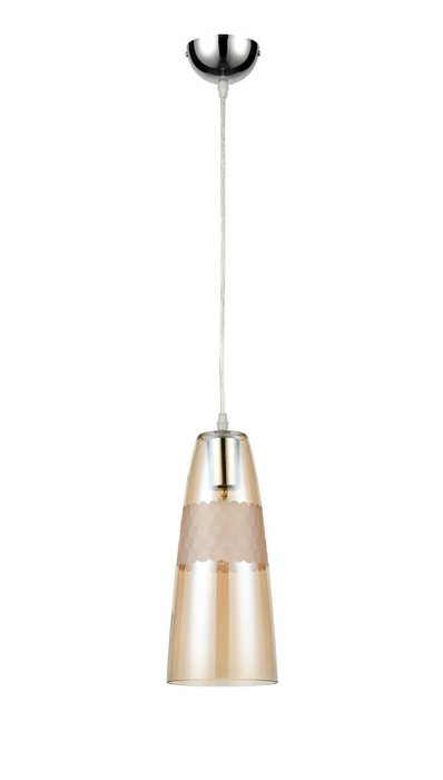 Подвесной светильник Lucky янтарного цвета - лучшие Подвесные светильники в INMYROOM
