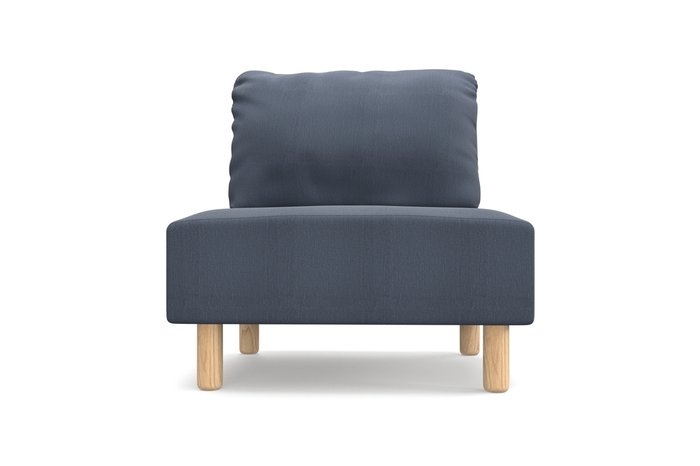 Кресло Свельд серо-голубого цвета - купить Интерьерные кресла по цене 16990.0