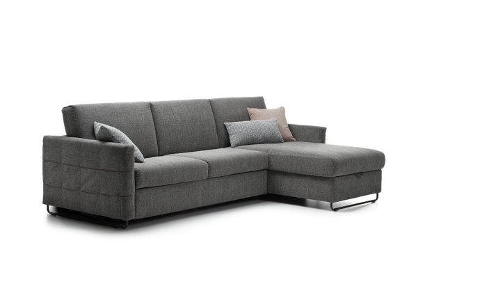 Угловой диван-кровать Dorado серого цвета - лучшие Угловые диваны в INMYROOM