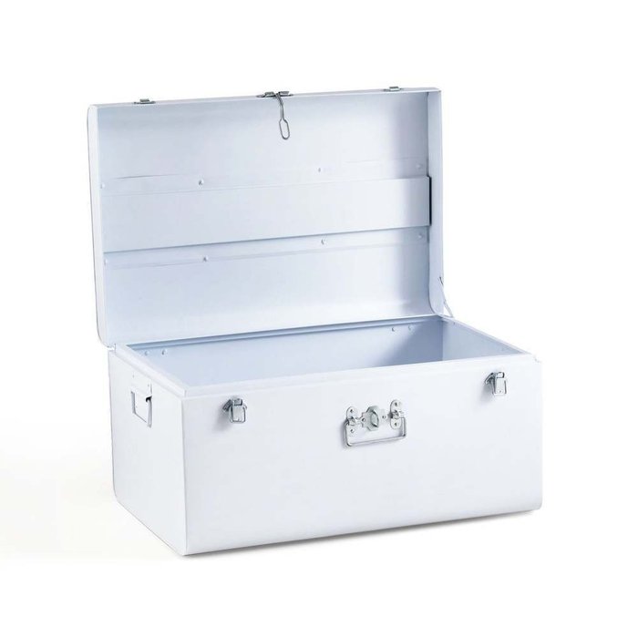 Металлический ящик Masa белого цвета - купить Сундуки по цене 8348.0