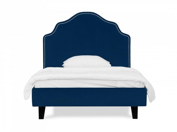 Кровать Princess II L 120х200 темно-синего цвета - лучшие Кровати для спальни в INMYROOM