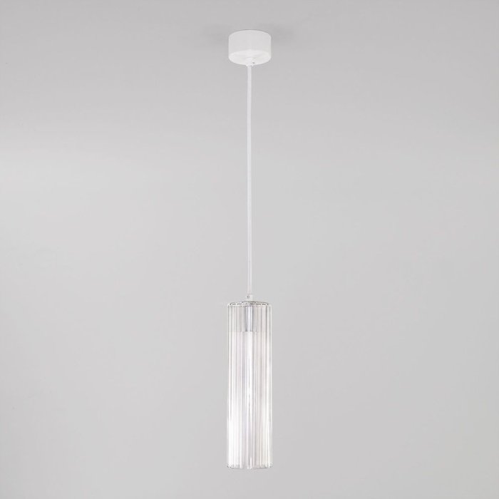 Подвесной светодиодный светильник 50187/1 LED белый Aliot - лучшие Подвесные светильники в INMYROOM
