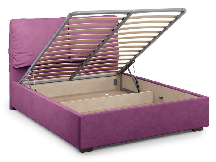 Кровать Trazimeno 160х200 пурпурного цвета с подъемным механизмом - лучшие Кровати для спальни в INMYROOM