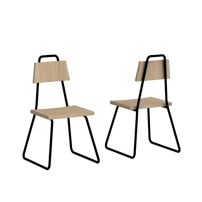 Стул Bauhaus с белым каркасом  - купить Обеденные стулья по цене 8900.0