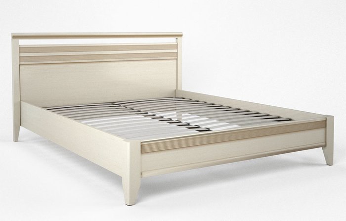 Кровать Адажио 180х200 бежевого цвета - купить Кровати для спальни по цене 66979.0