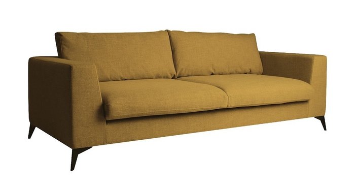 Диван Lennox Twin горчичного цвета - купить Прямые диваны по цене 87900.0