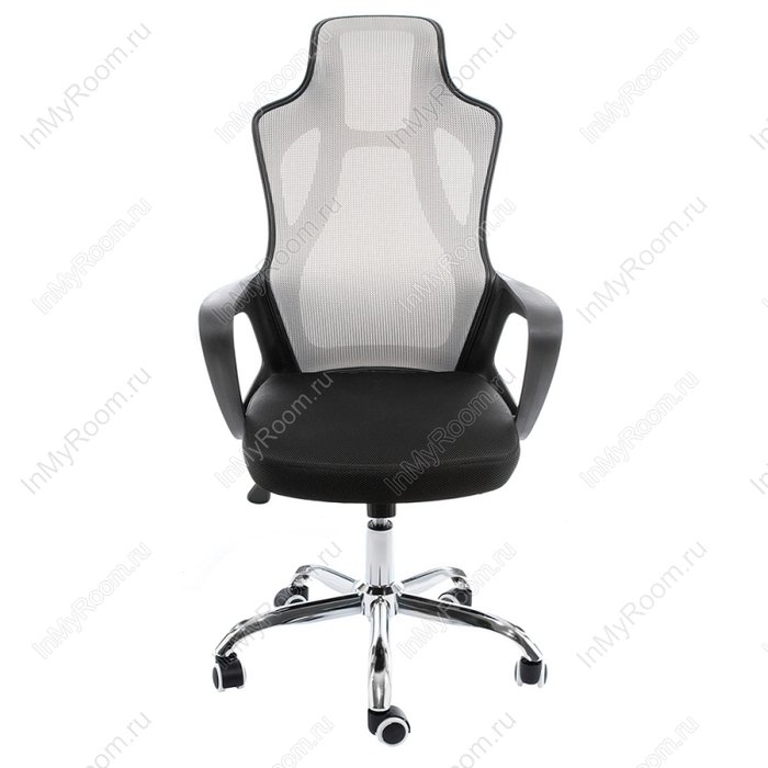 Компьютерное кресло Local черно-серого цвета - лучшие Офисные кресла в INMYROOM