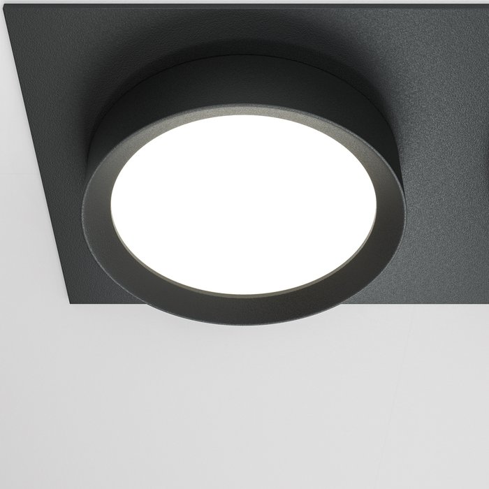 Встраиваемый светильник Technical DL086-02-GX53-SQ-B Hoop Downlight - купить Встраиваемые споты по цене 2390.0
