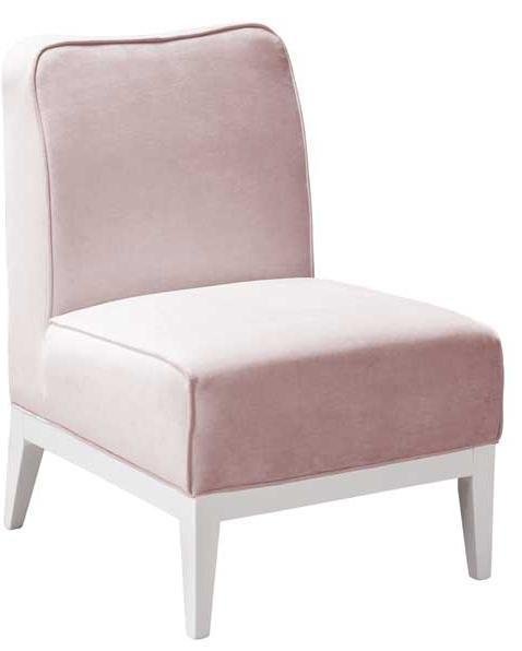 Кресло Giron розового цвета