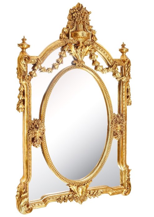 Настенное Зеркало в резной раме Garden   - купить Настенные зеркала по цене 34000.0