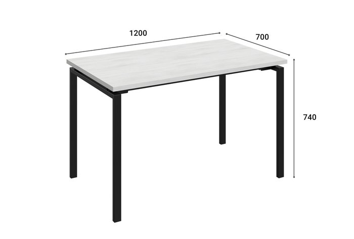 Стол обеденный Виктория белого цвета - купить Обеденные столы по цене 9804.0