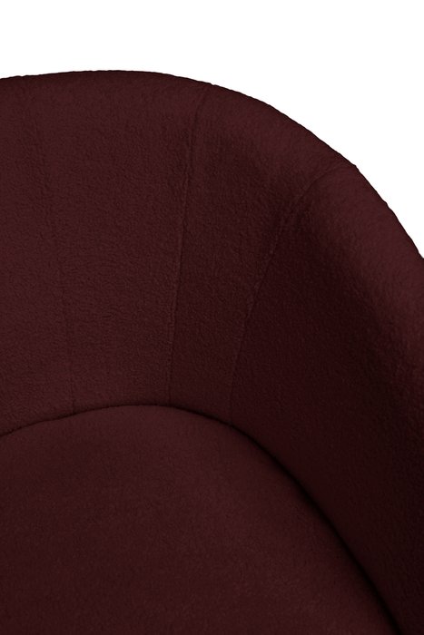 Кресло Мод вишневого цвета - лучшие Интерьерные кресла в INMYROOM