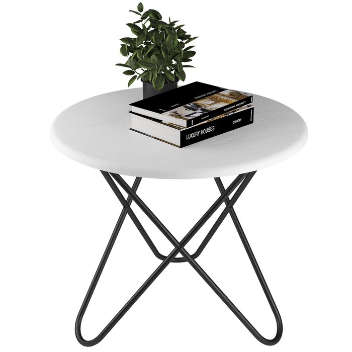 Стол журнальный Beauty Style 20 белого цвета Стол журнальный Beauty Style 20 белого цвета
