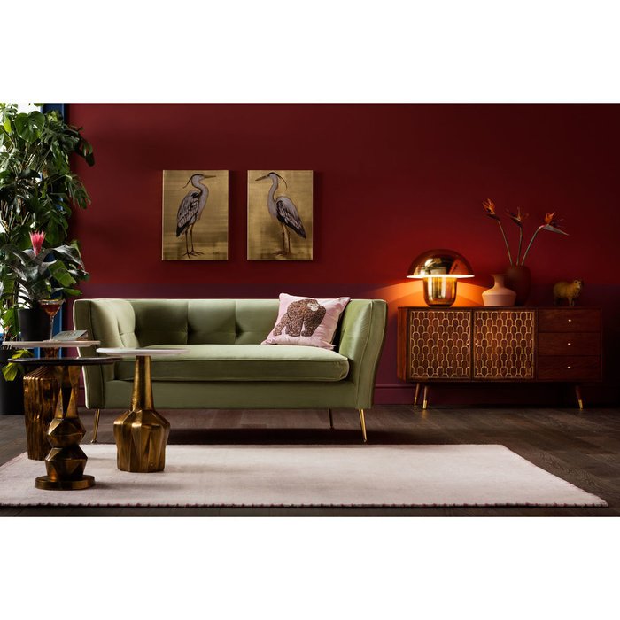 Диван Rimini зеленого цвета - купить Прямые диваны по цене 335010.0