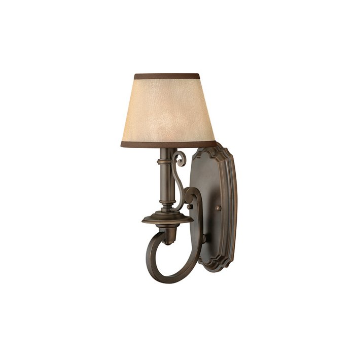 Бра "PLYMOUTH" Hinkely Lighting с бежевым абажуром Бра "PLYMOUTH" Hinkely Lighting с бежевым абажуром