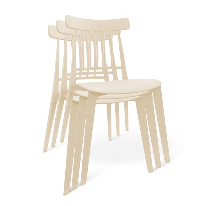Стул Manfred бежевого цвета - купить Обеденные стулья по цене 3435.0