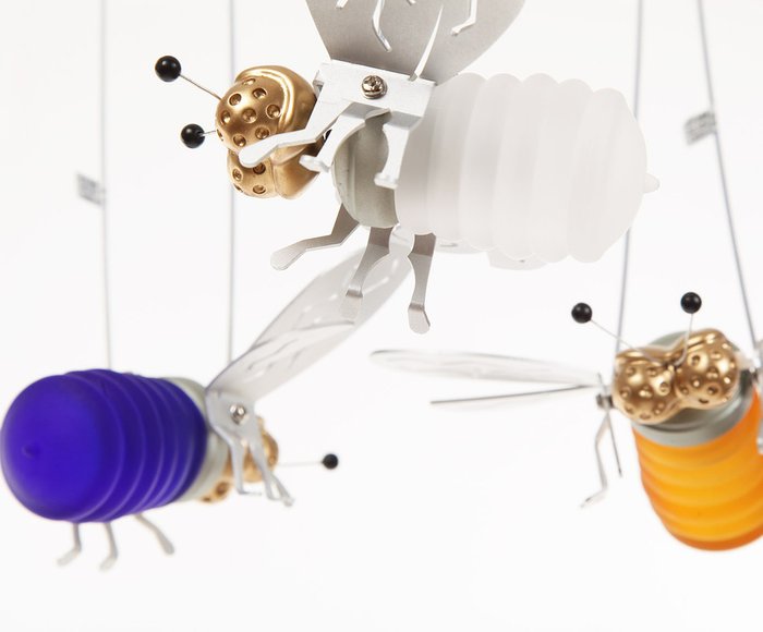 Дизайнерский потолочный светильник crystal light "Пчелы"  - лучшие Потолочные светильники в детскую в INMYROOM