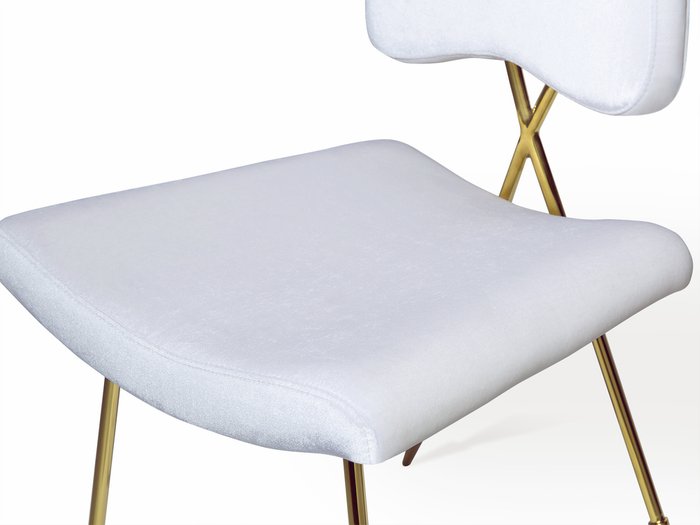 Стул Maxime White белого цвета - лучшие Обеденные стулья в INMYROOM