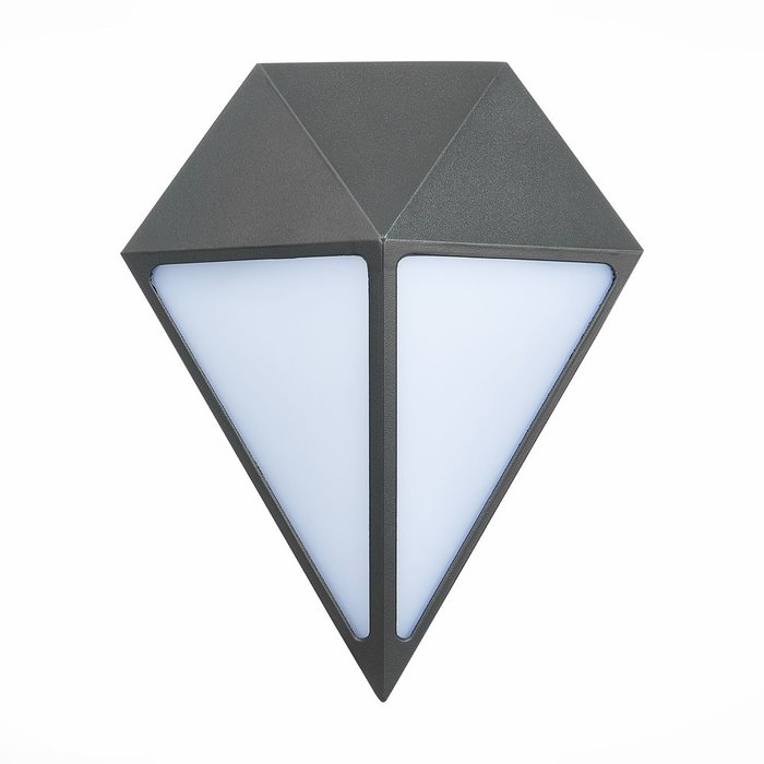 Светильник уличный настенный Cubismo черно-белого цвета - купить Настенные уличные светильники по цене 4580.0