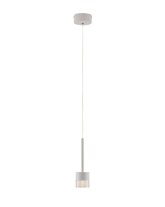 Подвесной светодиодный светильник Self белого цвета