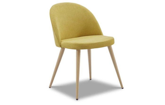 Обеденный стул Shelly желтого цвета
