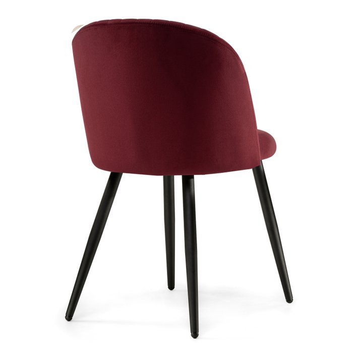 Стул Gabi 1 бордового цвета - лучшие Обеденные стулья в INMYROOM