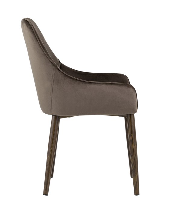 Стул Диана коричневого цвета - лучшие Обеденные стулья в INMYROOM