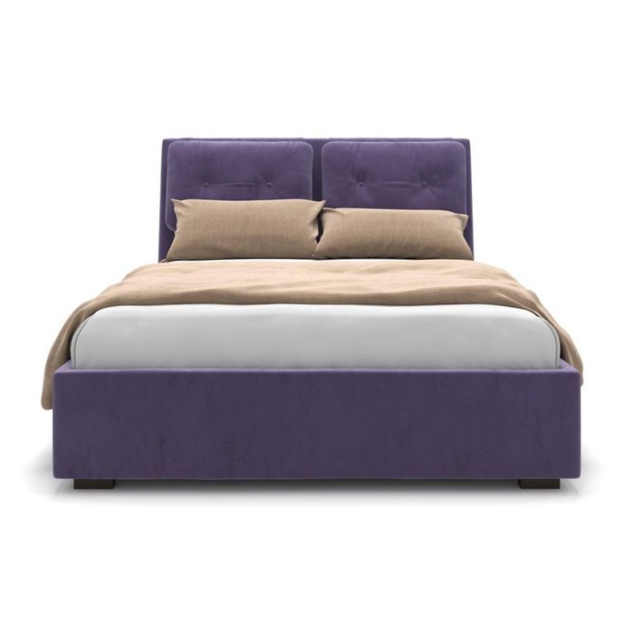 Кровать Freya с подъемным механизмом фиолетовая 160х200 - купить Кровати для спальни по цене 75900.0