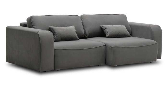 Диван-кровать Тулон серого цвета - лучшие Прямые диваны в INMYROOM