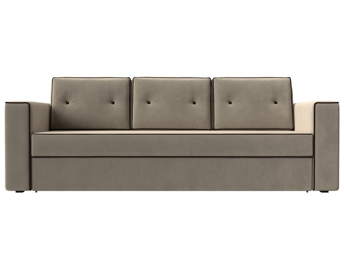 Прямой диван-кровать Принстон бежевого цвета - купить Прямые диваны по цене 43999.0