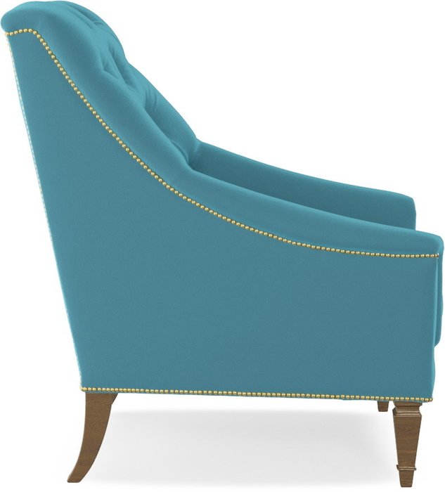 Кресло Элеганс Schnadig Azur голубого цвета - лучшие Интерьерные кресла в INMYROOM