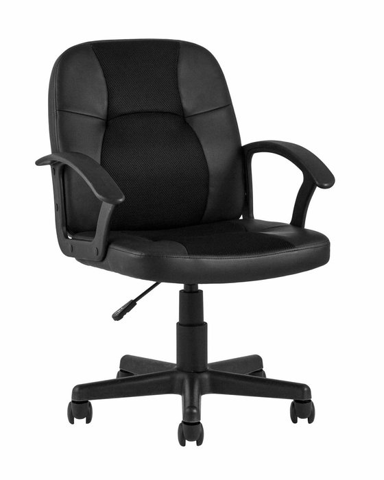 Кресло офисное Top Chairs Comfort черного цвета