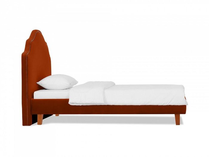 Кровать Princess II L 120х200 терракотового цвета - купить Кровати для спальни по цене 51300.0